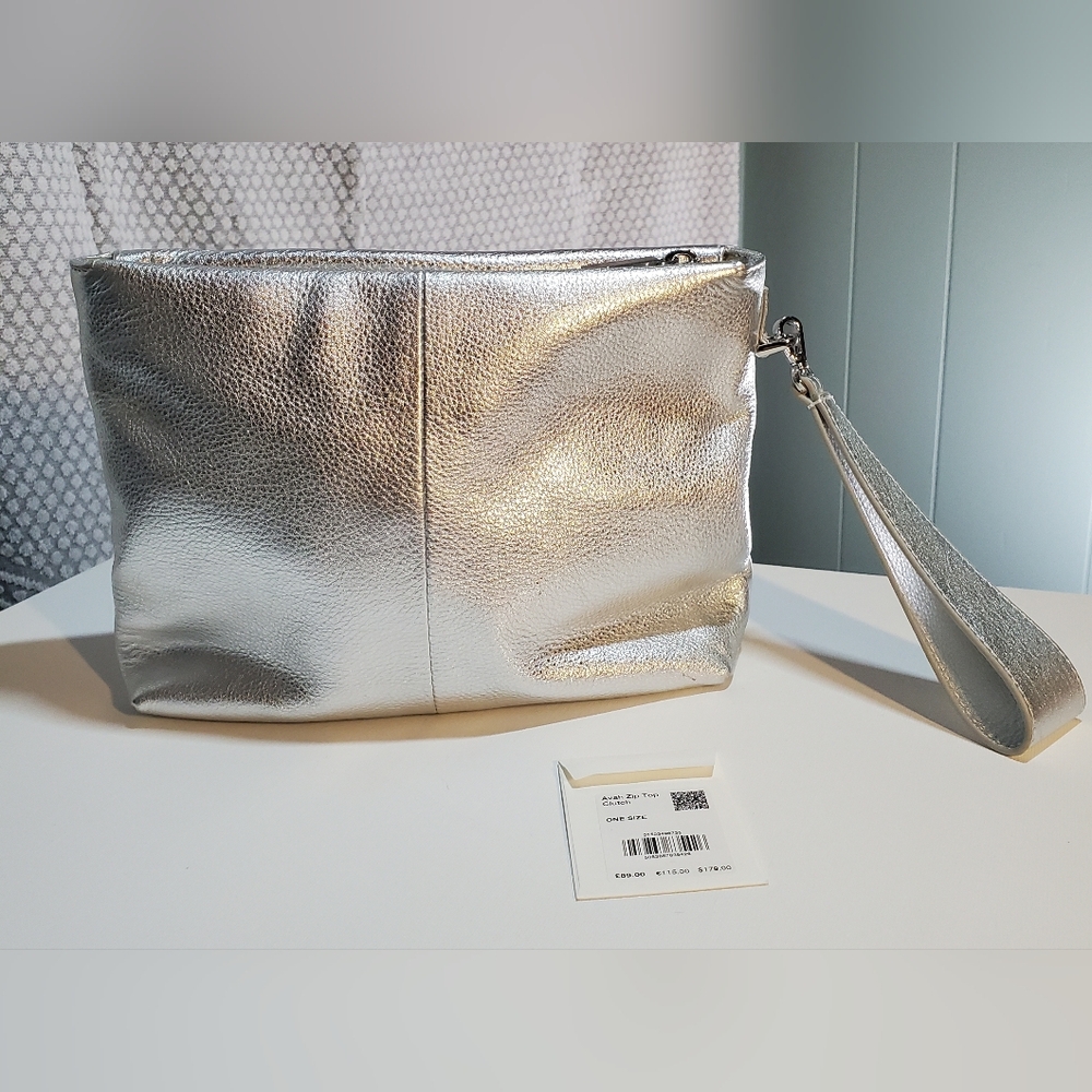 Whistles Avah Zip Top Clutch